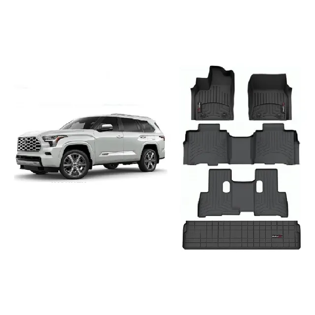 Alfombras Weathertech Toyota Sequoia 2023/2024 Con 3ra Fila