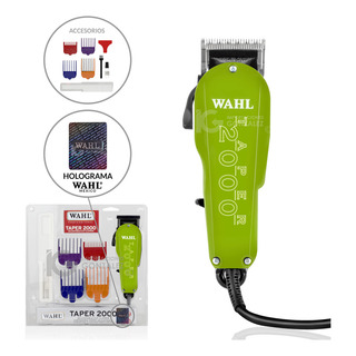 Máquina Cortadora De Pelo Wahl® Professional Taper 2000 Modelo 8472 Color Verde 120v Máquina Cortadora De Pelo Wahl® Professional Taper 2000 Modelo 8472 Color Verde 120v