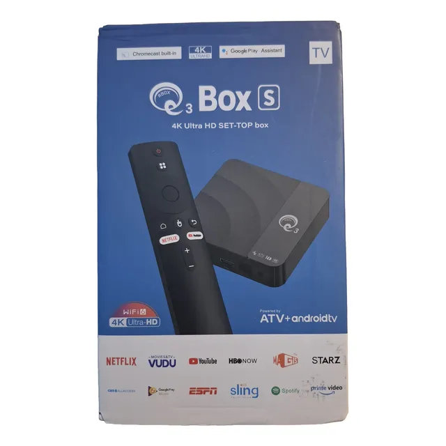 Tv Box - Android Tv Q3 Rbox 128gb 8gb Ram