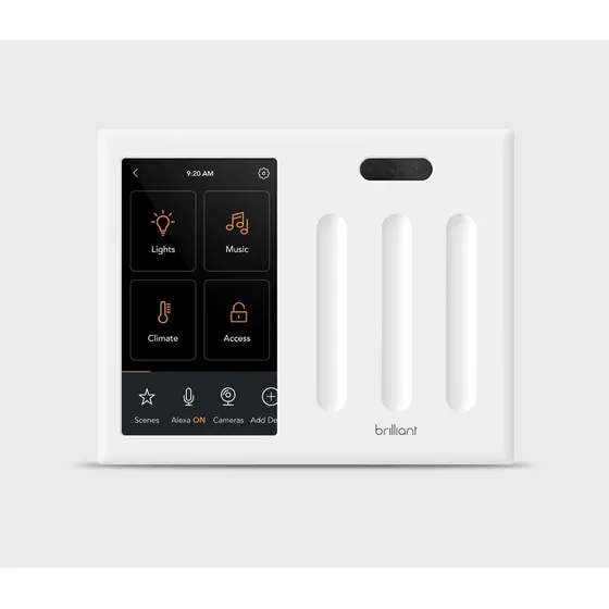 Brilliant Control Inteligente Para El Hogar 3 Interruptor