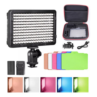 Set De Luces De Relleno Para Cámara De 176 Led Con Batería Y Set De Luces De Relleno Para Cámara De 176 Led Con Batería Y