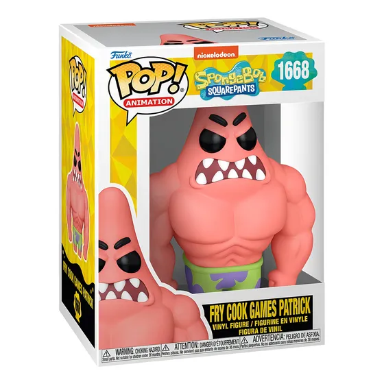 Funko Pop! Jogos legais de Bob Esponja Fry Patrick #1668