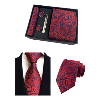 Set De Corbata Formal De 8 Cm Con Estuche De Regalo Set De Corbata Formal De 8 Cm Con Estuche De Regalo