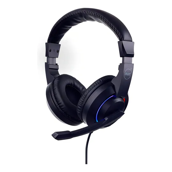 Headset Diamond Black Dazz 7.1 Com Fio Usb2.0 Preto