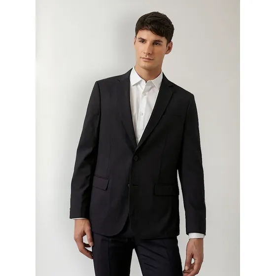 Saco Blazer Hombre Juvenil Color Navy Basement