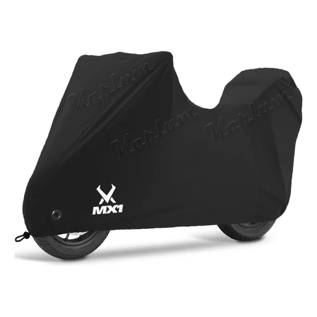 Funda Cubre Moto Rvm Tekken 250 Con Top Case