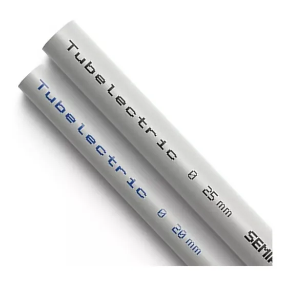 Caño Luz Pvc 32mm Genrod Electric Semi-pesado X 22 Tiras