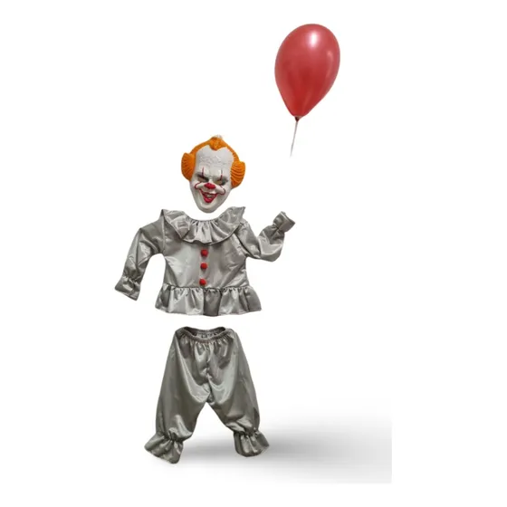 Disfraz Payaso It Pennywise Halloween Niños Niñas