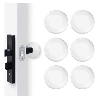 / Tapón De Puerta Para Pared O Con Adhesivo, 6 Unidades, / Tapón De Puerta Para Pared O Con Adhesivo, 6 Unidades,