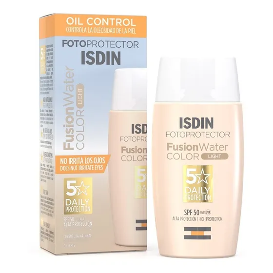 Fotoprotector Fusion Water Spf50 Isdin | Color Light | 50ml