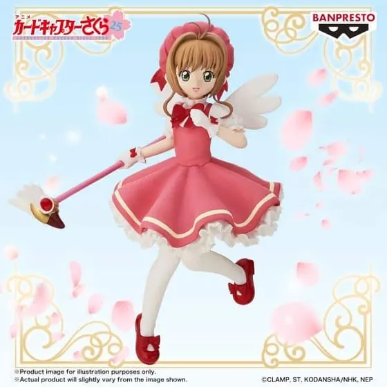 Sakura Kinomoto Clow Card Bandai Cardcaptor Sakura Figura Or