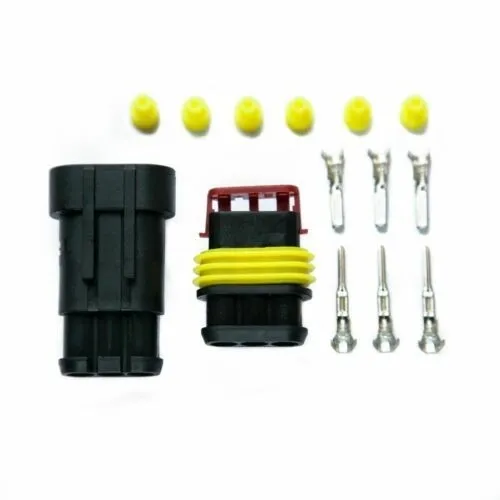 Conector Estanco Tyco Amp Superseal Juego Completo 3 Vias