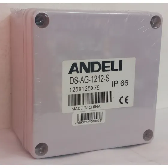 Caja Plastica Pvc Andeli Interperie 125x 125.x75 1p 66