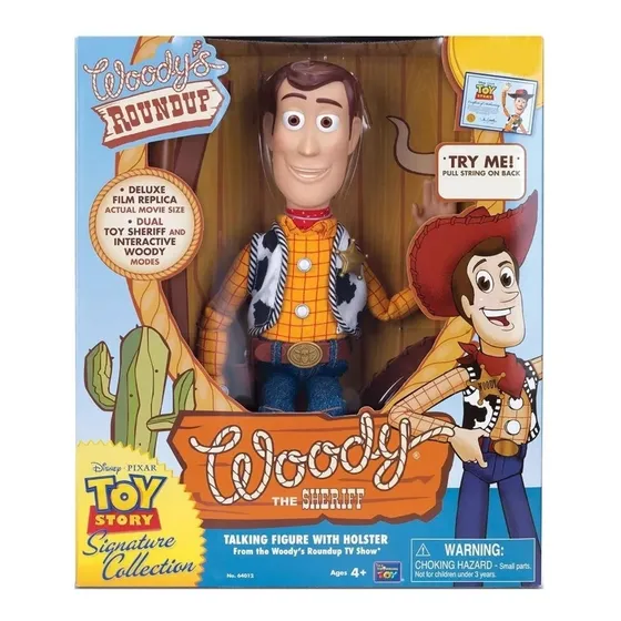 Boneco Sheriff Woody Toy Story Signature Collection 