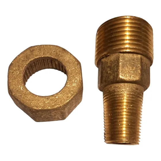 Union Para Caño De Plomo Sin Soldar  3/4  M  A  1  H  Bronce