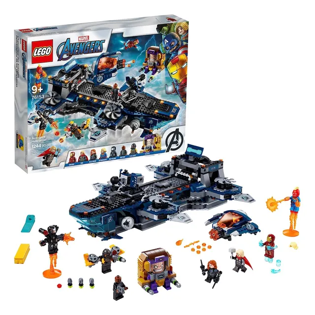 Lego Marvel Avengers Helicarrier 76153 Fun Brick Building To