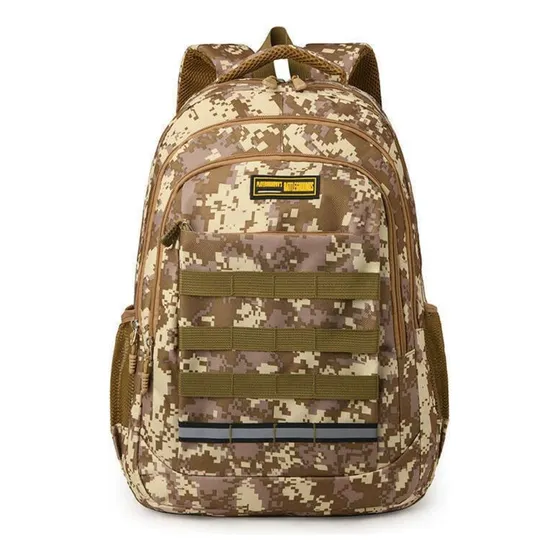 Morral Mediano Diseño De Camuflaje, Colores Variados. 
