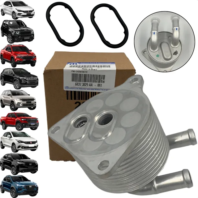 Trocador Calor C/ Anéis Fiat Toro Renegade Compass Original