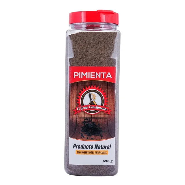 Pimienta Negra Polvo Pura X590g - g a $75