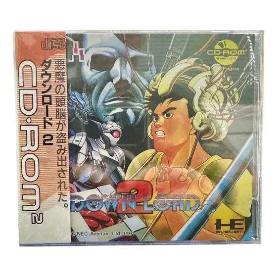 Down Load 2 Oldschool Retroart Pc Engine Cd Novo Lacrado