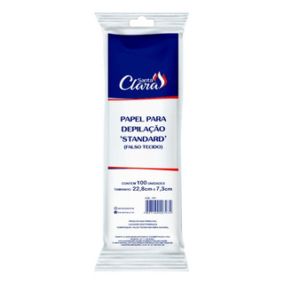Papel Para Depilação Standard Falso Tecido C/ 100 - 1 Un Wxz Papel Para Depilação Standard Falso Tecido C/ 100 - 1 Un Wxz