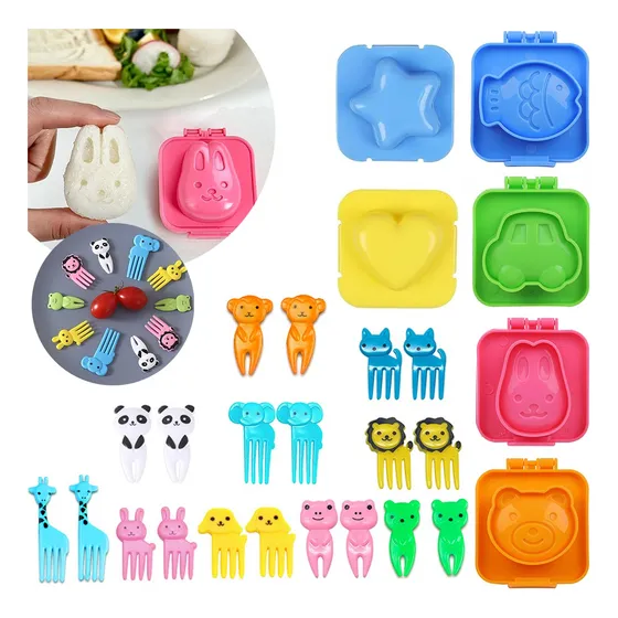 26pcs Molde Onigiri Y Tenedores Para Onigiri Sushi Y Huevos