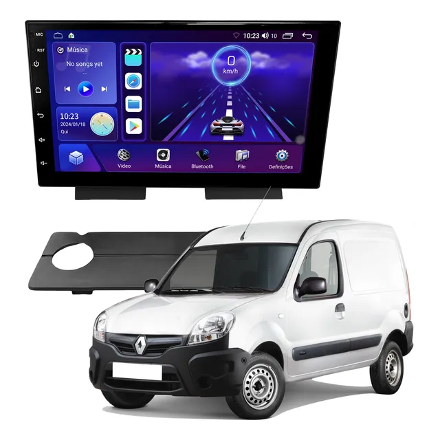 Multimídia 2mix Mônaco Renault Kangoo 1998/2018 2+64gb 7p