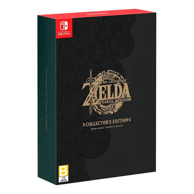 (Nacional) The Legend of Zelda: Tears of the Kingdom Collector's Edition Nintendo Switch Físico
