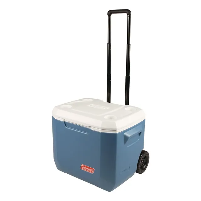 Cava Coleman 50-quart Xtreme Con Ruedas Azul