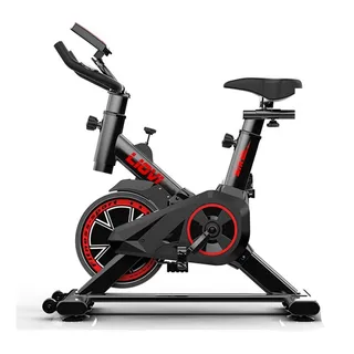 Bicicleta Ergométrica Liovi Semi Profissional Cor Preto E Vermelho Bicicleta Ergométrica Liovi Semi Profissional Cor Preto E Vermelho