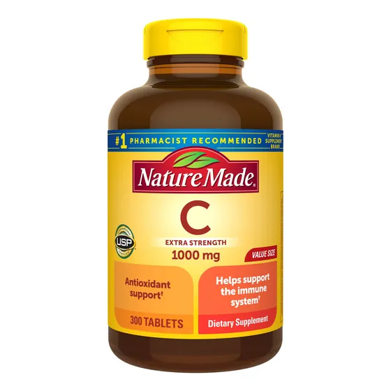 Suplemento De Vitamina C Nature Made 1000 Mg 300 Comprimidos