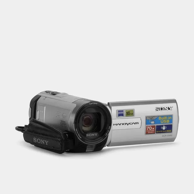 Cámara De Video Sony Filmadora Digital Dcr-sx85 Gris