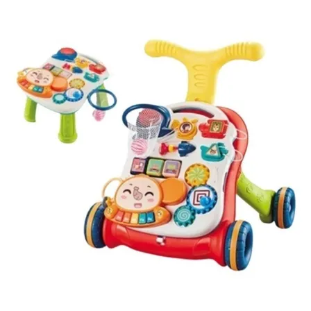Caminadora Andador Correpasillo + Mesa Actividad Para Bebes