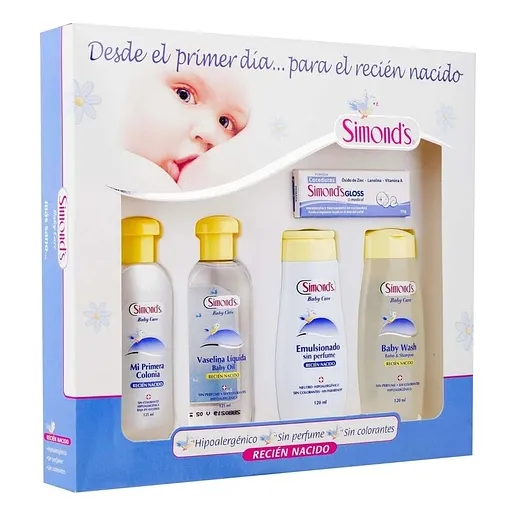 Set de cuidado para bebés Simond's Recién Nacido varios - x 5