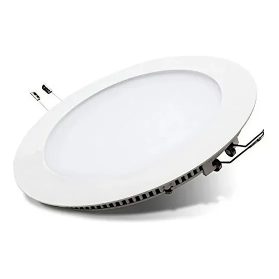 Luminaria Led Ultrafino Panel Embutir Redondo 18w Interelec