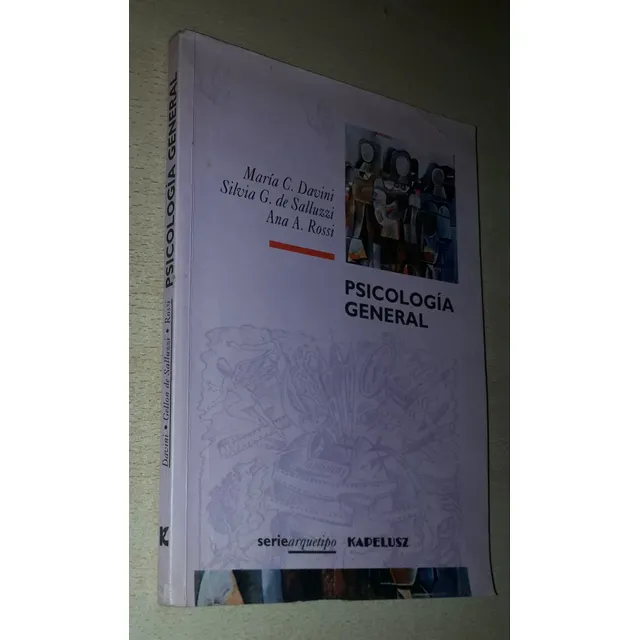Psicología General Davini Salluzzi Rossi Kapelusz Año 1995