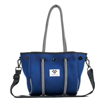 Cartera Bandolera Mv Movac Tropical Mujer Neopreno Multiuso Acabado De Los Herrajes Níquel Color Azul Marino Correa De Hombro Blanco Diseño De La Tela Liso Cartera Bandolera Mv Movac Tropical Mujer Neopreno Multiuso Acabado De Los Herrajes Níquel Color Azul Marino Correa De Hombro Blanco Diseño De La Tela Liso