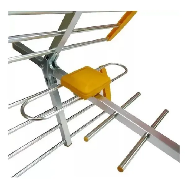 Antena 80cm Largo Aluminio Tdt Alto Alcance Rural Exterior