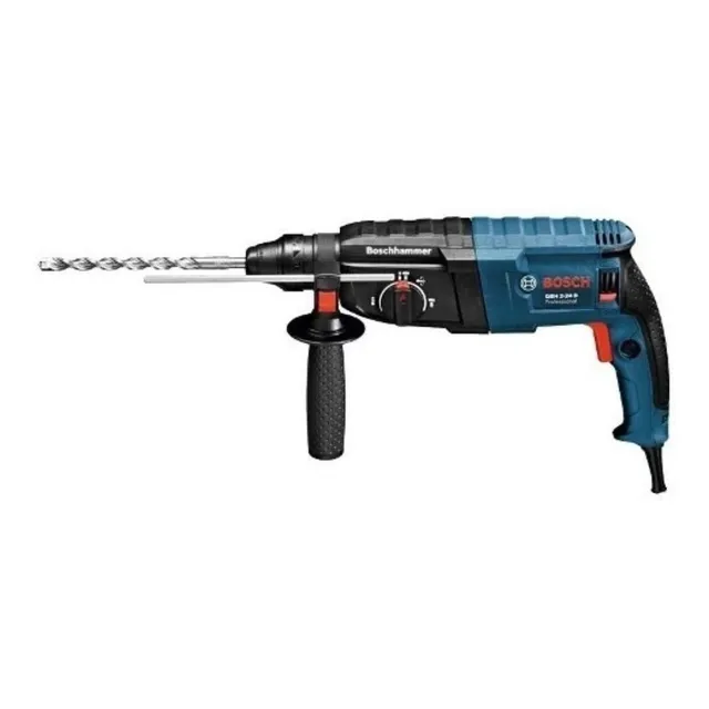 Rotomartillo electroneumático Bosch Professional GBH 2-24 D azul con 820W de potencia 120V