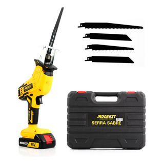 Mini Serra Corte E Poda Elétrica Portátil 48v Com 2 Baterias Mini Serra Corte E Poda Elétrica Portátil 48v Com 2 Baterias
