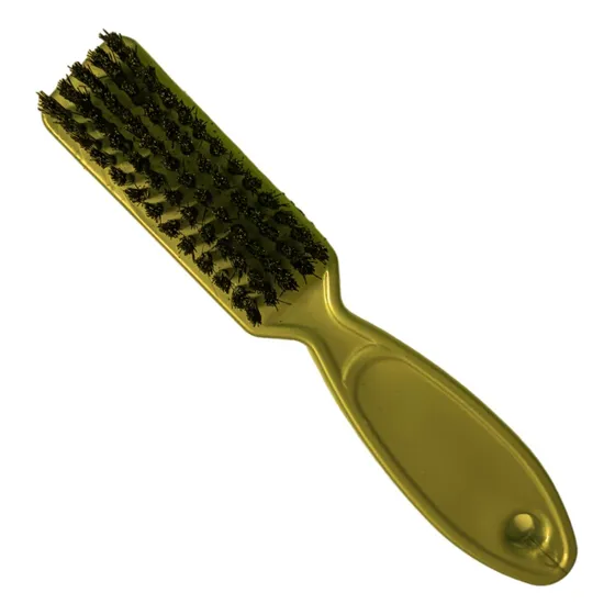 Cepillo Barberia Fade Cuadrado Dorado Eurostil 50316/d