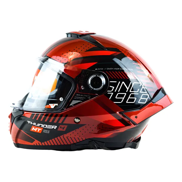 Casco Para Moto Marca Mt Thunder 4 Sv, Certificado Ece R2206