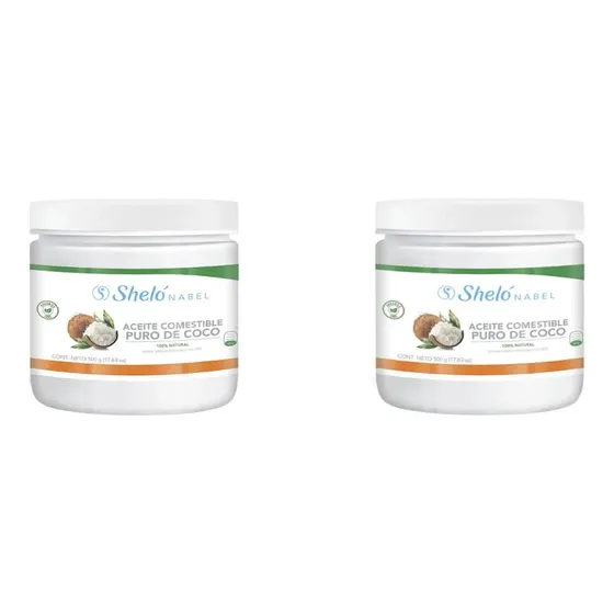 Aceite Comestible Puro De Coco Orgánico Natural Shelo Nabel