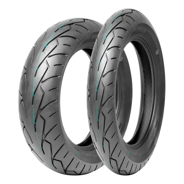 Llantas Vee Rubber Mt90 B16 74h + 100/90-19 61h Vrm-302 Tl