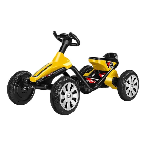 Carro Go Kart Racing Para Niños Auto Con Pedales | Cuotas sin interés