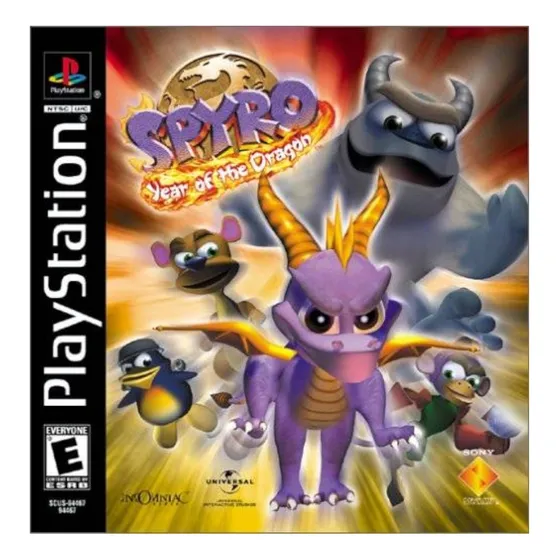 Spyro Year Of The Dragon Ps1 Leia A Descrição