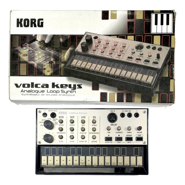 Korg Volca Keys Sintetizador Análogo Loop Open Box 220v