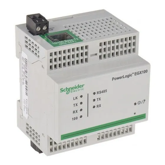 Pasarela / Gateway Modbus/ethernet Schneider Egx100mg