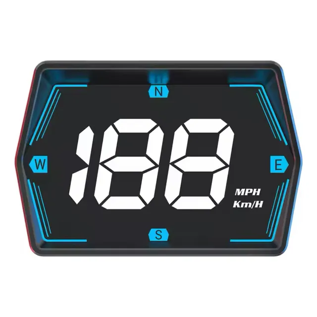 Velocímetro Digital Hud Gps Para Coche Universal