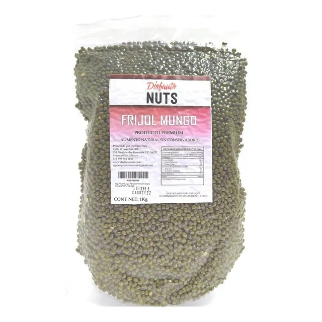 1kg Frijol Mungo Para Germinados Vigna Radiata 100% Calidad